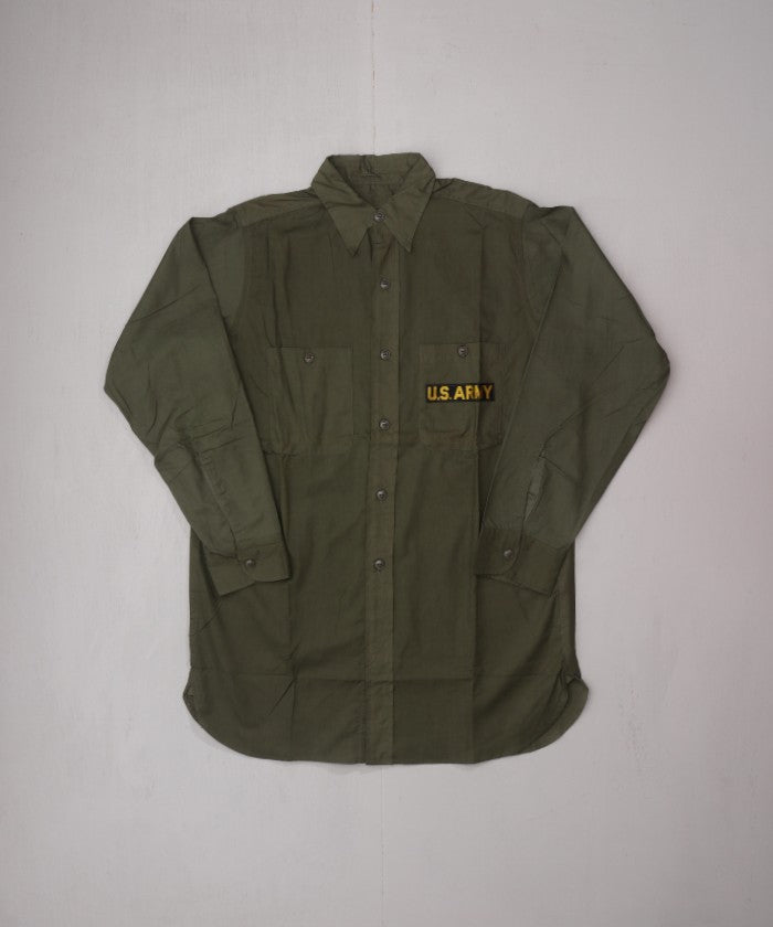 1940's US ARMY POPLIN SHIRT（1940年代製 アメリカ軍 ポプリンシャツ 