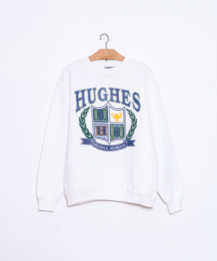 LEE】1990's HUGHES MIDDLE SCHOOL SWEAT MADE IN USA（リー アメリカ 