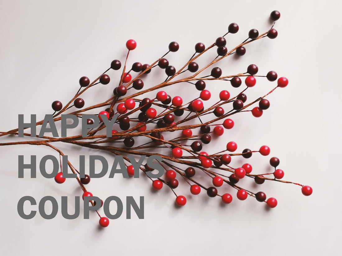 HAPPY HOLIDAY COUPON