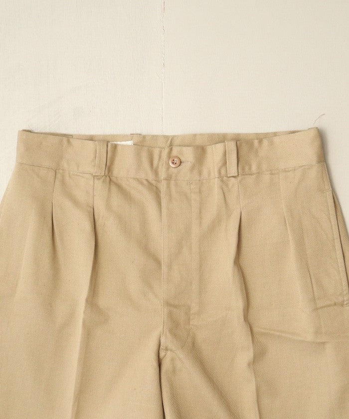 1960's FRENCH ARMY M52 CHINO SHORT PANTS DEADSTOCK 5