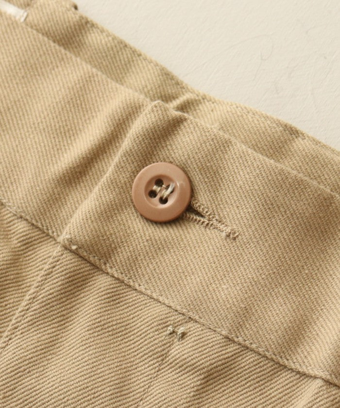1960's FRENCH ARMY M52 CHINO SHORT PANTS DEADSTOCK 5 / フランス軍