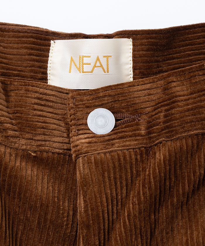 【NEAT】NEAT CORDUROY PANTS - BROWN / ニート コーデュロイパンツ