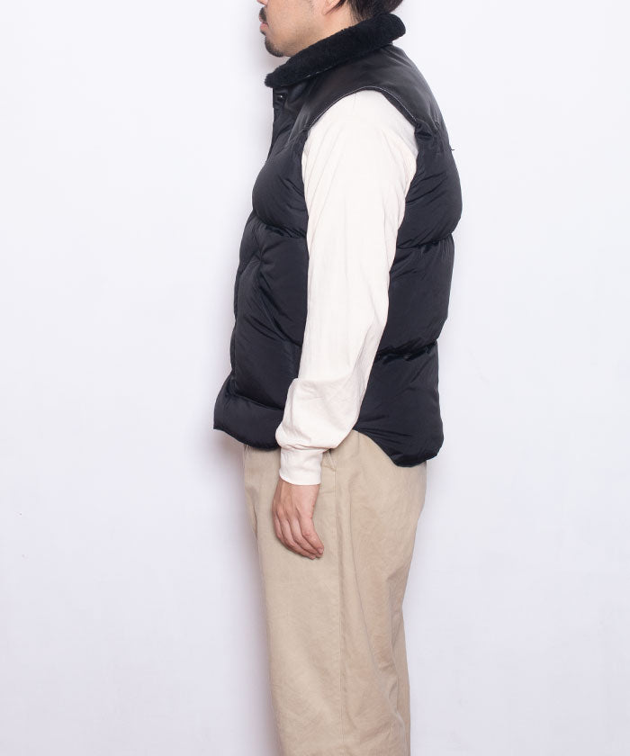 Rocky Mountain featherbed】CHRISTY VEST - BLACK / ロッキー 