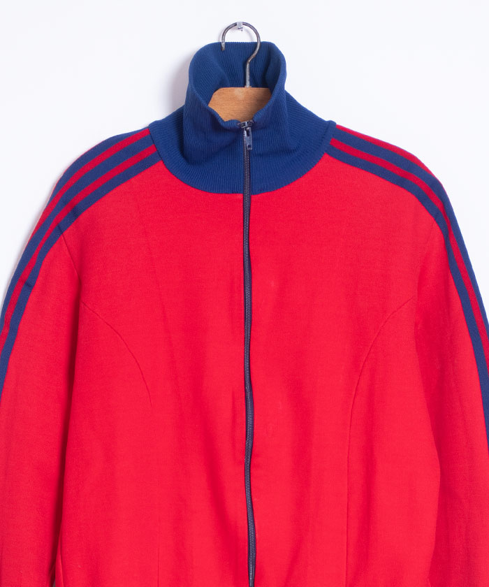 1970's Adidas TRACK JACKET RED MADE IN WEST GERMANY / アディダス ...