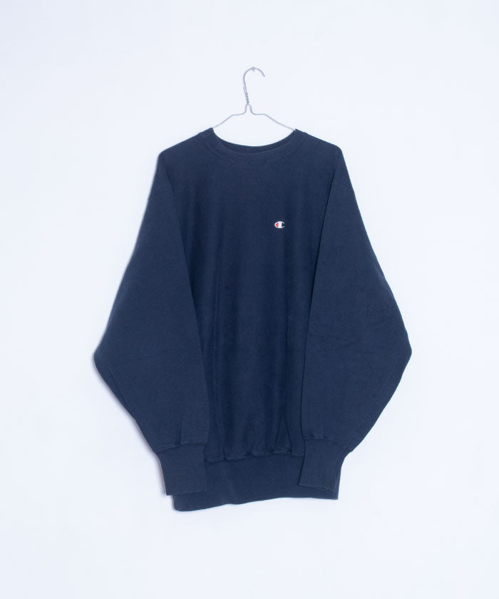 1990's CHAMPION REVERSE WEAVE SWEAT MADE IN MEXICO NAVY