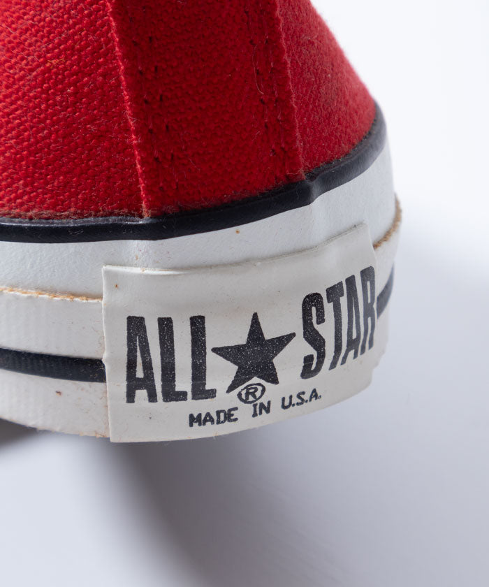 1990 년대는 Allstar Hicut Sneaker Deadstock -Natural