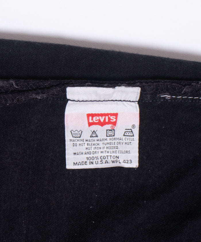 1990’s Levi's 501 BLACK DENIM MADE IN USA - W32 L34 -1