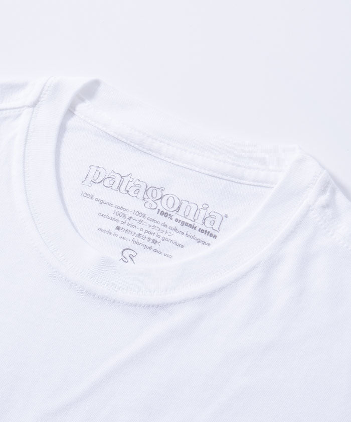 DEADSTOCK patagonia Plane TEE Made in USA - White / デッドストック パタゴニア アメリカ製 プレーンTシャツ L