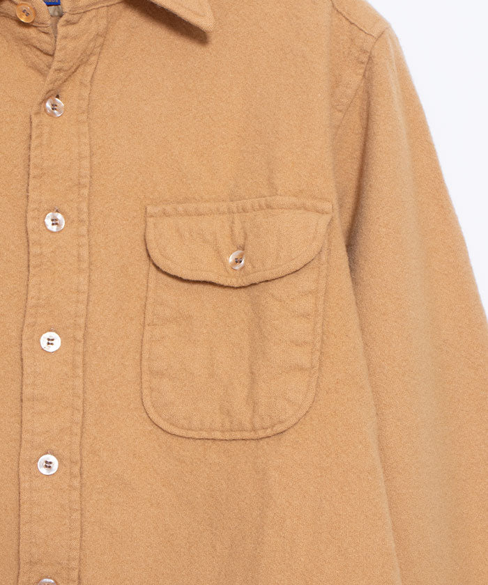 1970’s PENDLETON WOOL SHIRT - YELLOW BEIGE / 70s アメリカ製 ペンドルトン ウールシャツ