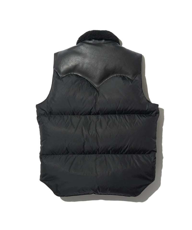 Rocky Mountain featherbed】CHRISTY VEST - BLACK / ロッキー 
