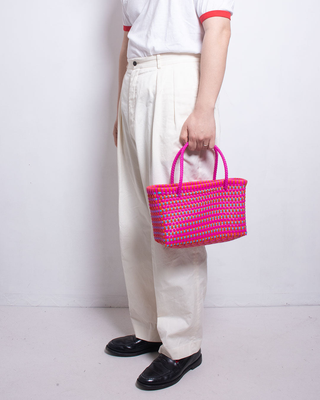 【LIMITED】TSUKIJI TOTES GINGHAM CHECK - PINK MIX