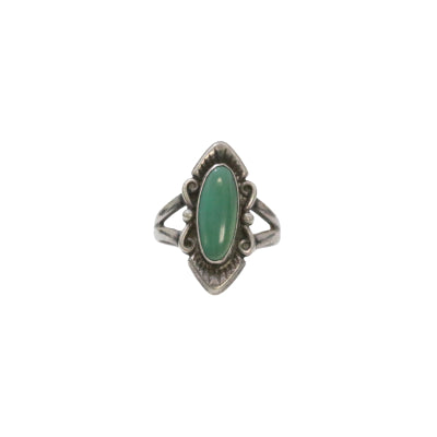 VINTAGE BELL TRADING POST TURQUOISE RING - A'r139 Kamakura
