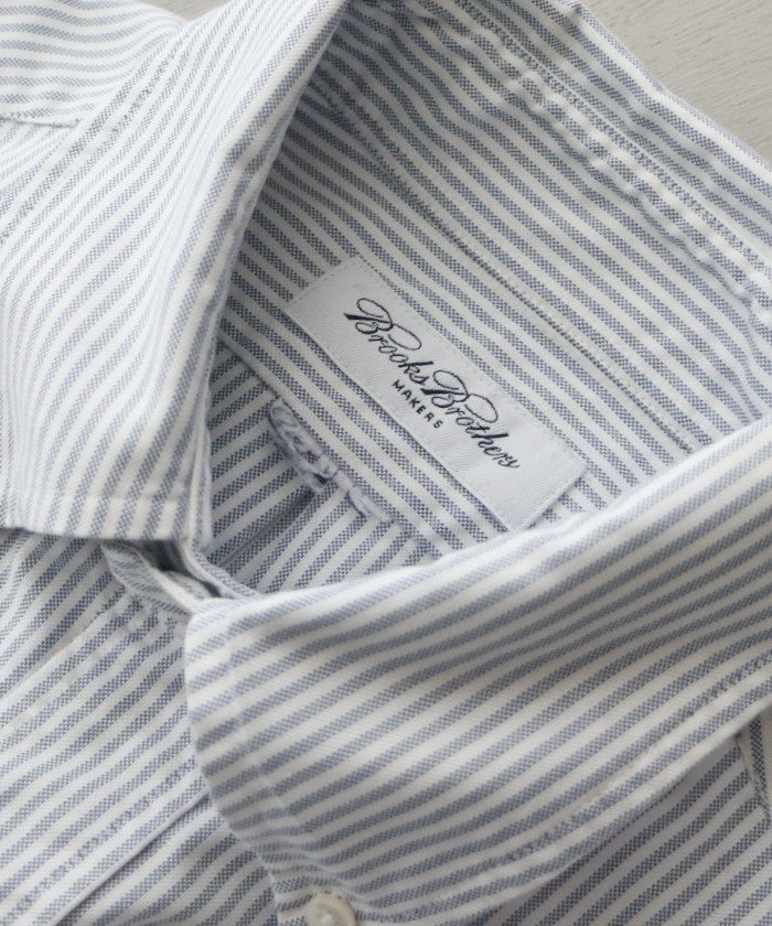 1990's Brooks Brothers MAKERS BD SHIRT CANDY STRIPE / ブルックス
